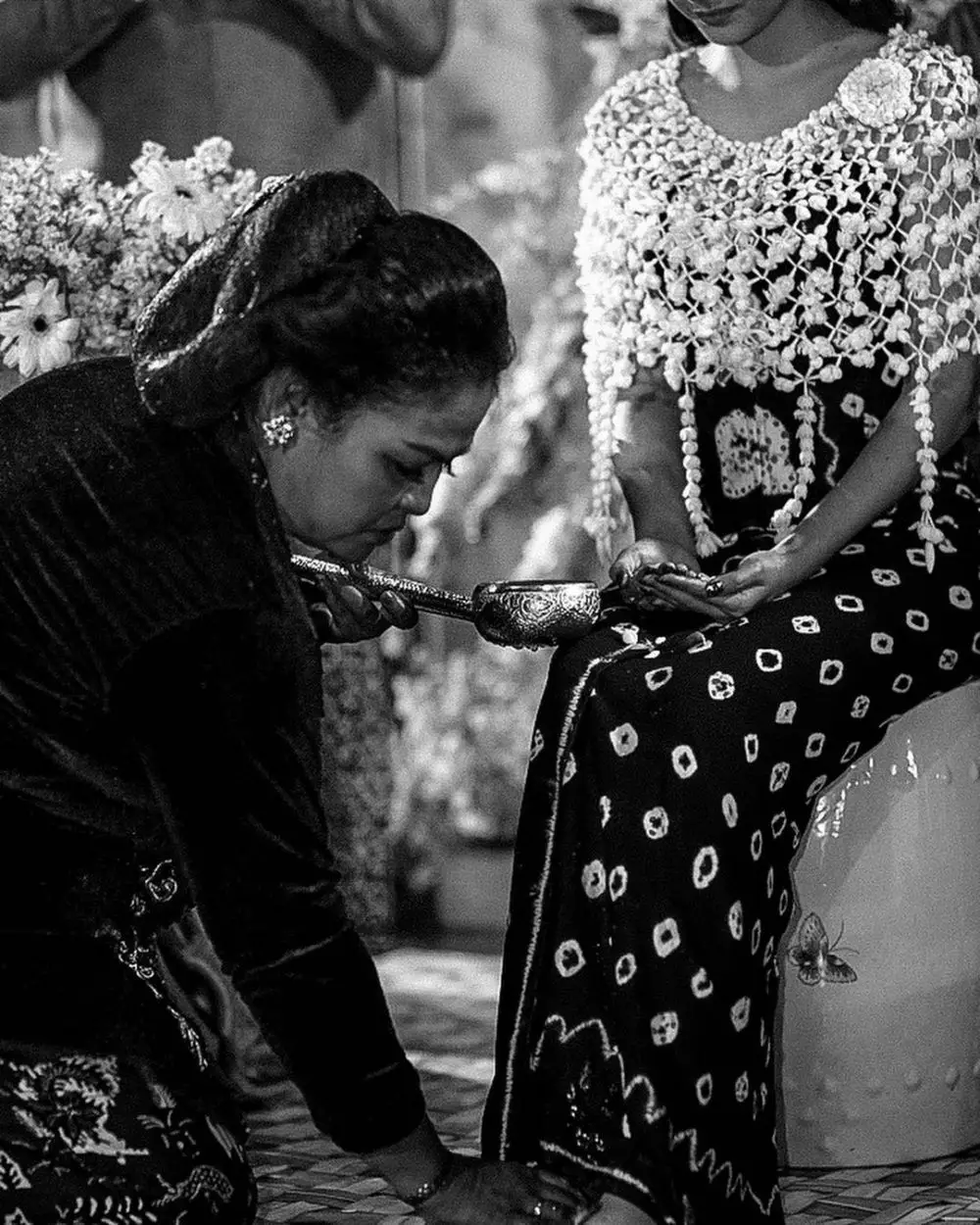 momen siraman Clara Bernadeth © Instagram