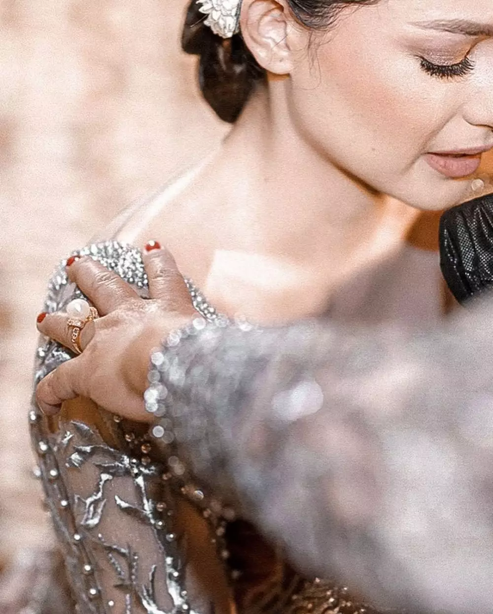 momen siraman Clara Bernadeth © Instagram