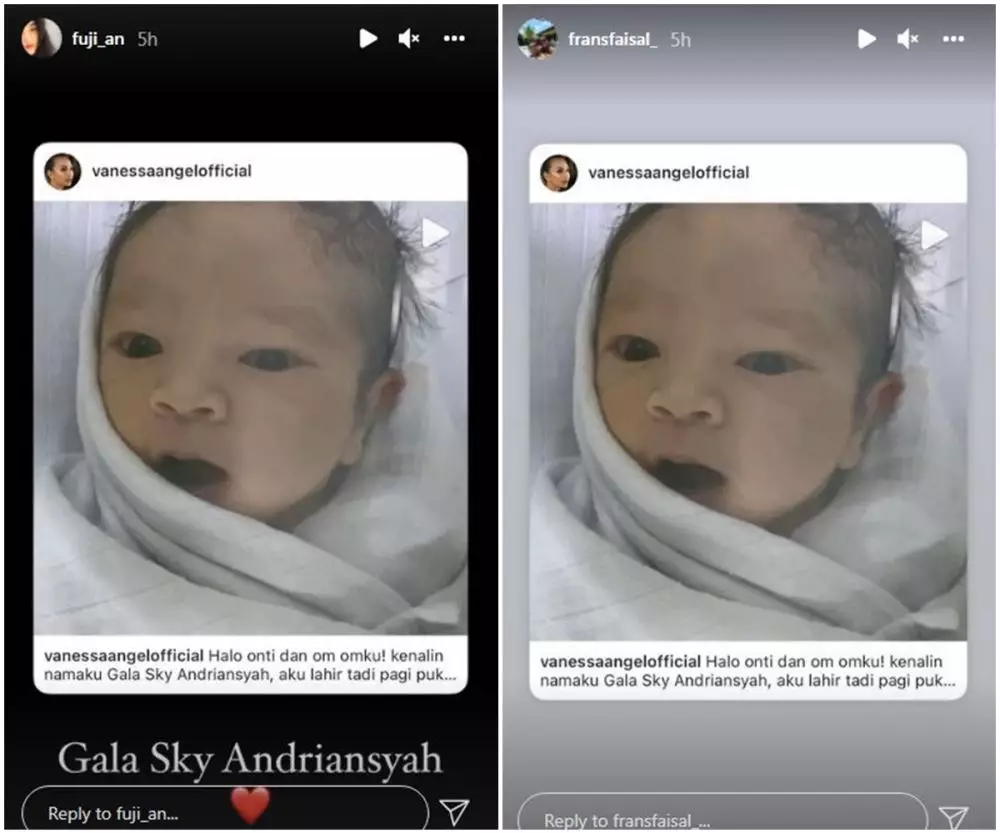 nama gala diganti fuji repost unggahan vanessa © 2021 berbagai sumber