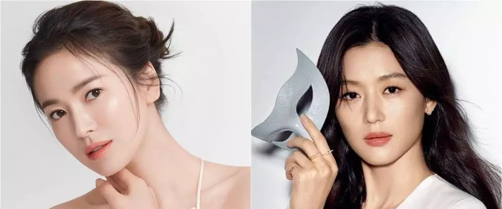 Beda gaya Song Hye-kyo dan Jun Ji-hyun instagram