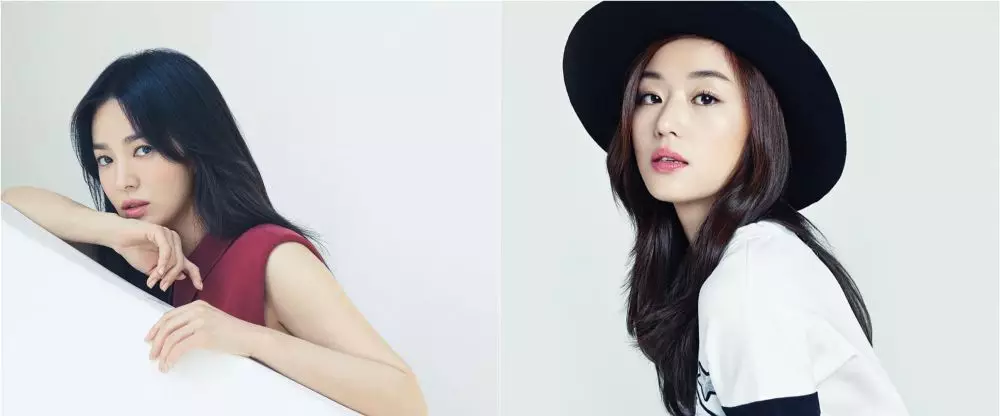 Beda gaya Song Hye-kyo dan Jun Ji-hyun instagram