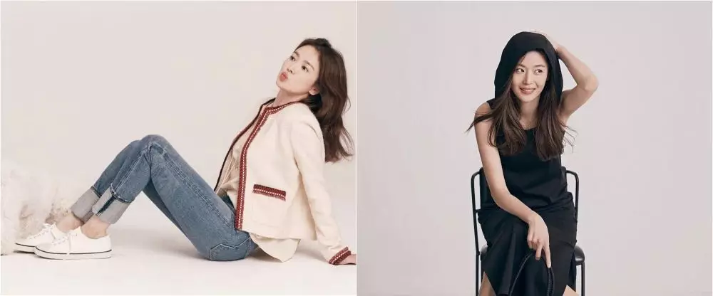 Beda gaya Song Hye-kyo dan Jun Ji-hyun instagram