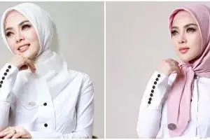 Biasa glamor, penampilan Syahrini pakai tas Rp 400 ribuan tuai atensi