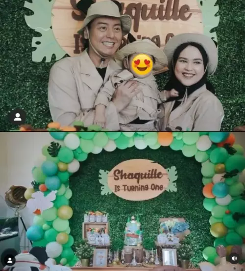 Momen meriah ultah anak seleb di rumah © berbagai sumber Momen meriah ultah anak seleb di rumah © berbagai sumber