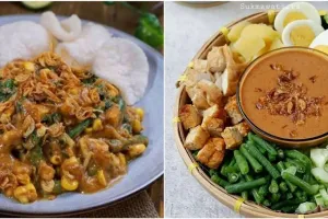 13 Cara membuat gado-gado bumbu kacang, sehat dan mudah dibuat