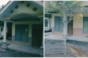 Ajaib, rumah ini jadi satu-satunya yang utuh usai erupsi Gunung Semeru