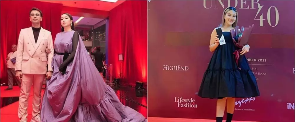 Beda gaya Nagita Slavina dan Ayu Ting Ting di acara penghargaan instagram Beda gaya Nagita Slavina dan Ayu Ting Ting di acara penghargaan instagram