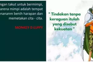 75 Kata-kata motto hidup One Piece, keren dan antimainstream