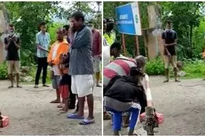 Sedarah beda negara, dua saudara bertemu di perbatasan ini bikin haru