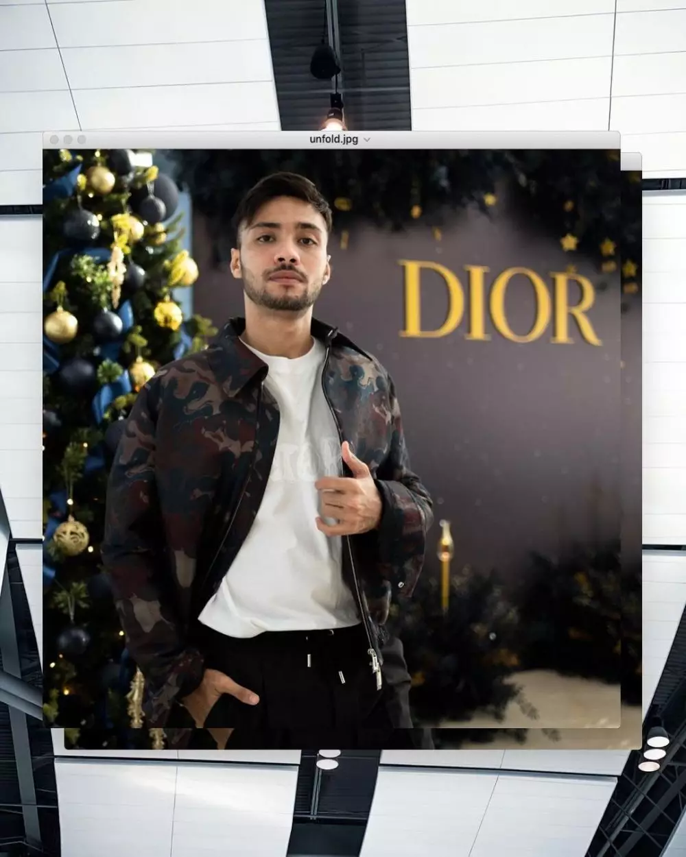 gaya seleb hadiri event dior © instagram