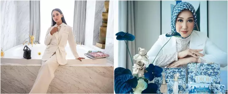 Gaya 9 seleb hadiri Dior Christmas Soiree, Yuki Kato bak supermodel