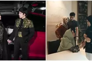 Momen ibu Ria Ricis cium perut Aurel, calon anak didoakan sholehah