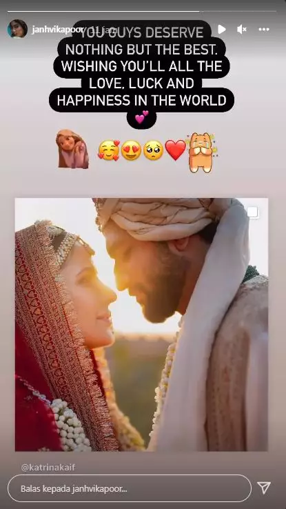 ucapan selamat seleb Bollywood untuk pernikahan Katrina Kaif © 2021 brilio.net