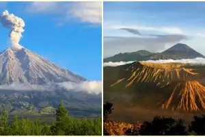 Sejarah erupsi 7 gunung berapi di Indonesia, telan puluhan ribu korban