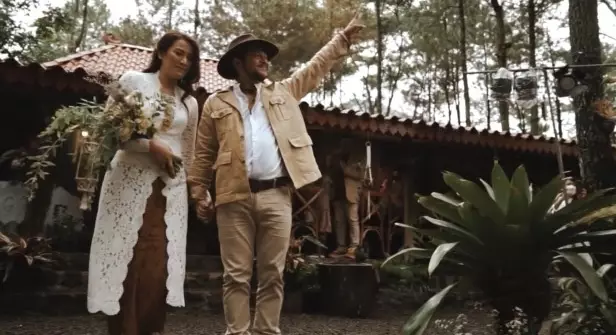 Momen pernikahan kedua Ramon Y Tungka © Instagram