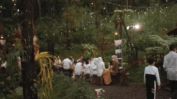 Momen pernikahan kedua Ramon Y Tungka © Instagram