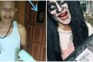 11 Momen lucu ngagetin kurir paket ini bikin ikut ngelus dada