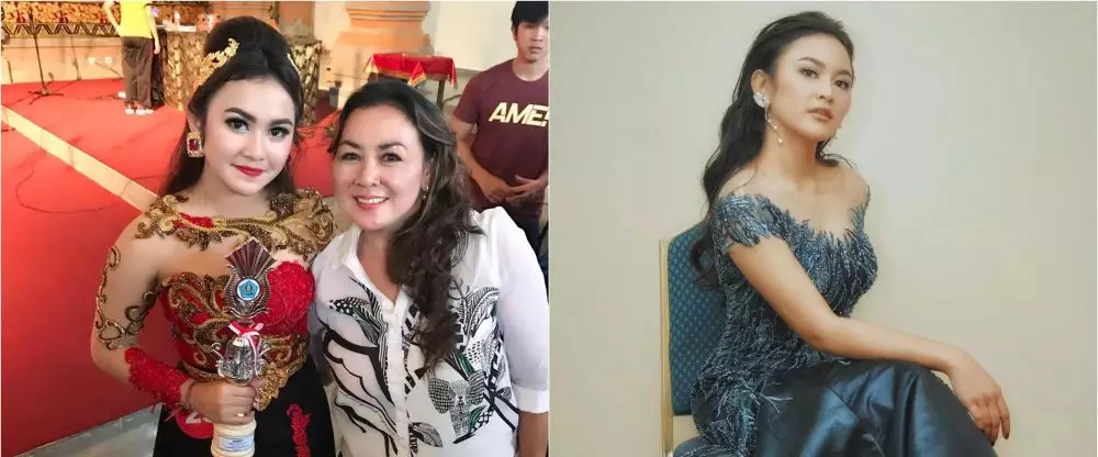 Potret dulu dan kini Mahalini Raharja instagram