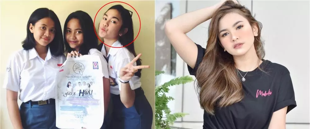 Potret dulu dan kini Mahalini Raharja instagram