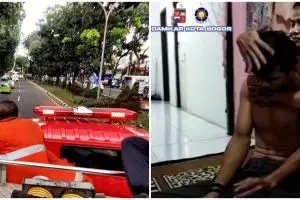 Unik abis, petugas damkar diminta sembuhkan warga kesurupan