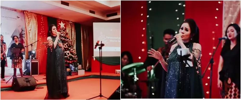 totalitas penyanyi tampil saat hamil © berbagai sumber