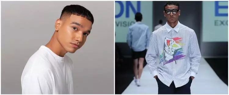 11 Gaya Fadly Faisal adik Bibi Ardiansyah di atas catwalk, stylish