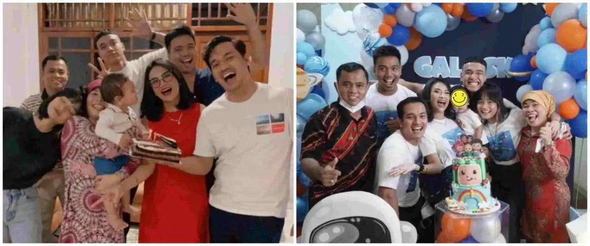 11 Potret keluarga Bibi Ardiansyah momong Gala Sky, penuh kasih sayang