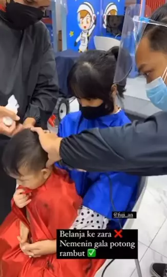 keluarga bibi momong gala © 2021 brilio.net