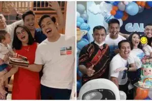 11 Potret keluarga Bibi Ardiansyah momong Gala Sky, penuh kasih sayang