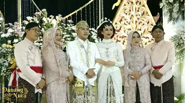 Momen akad nikah Danang D'Academy © 2021 brilio.net