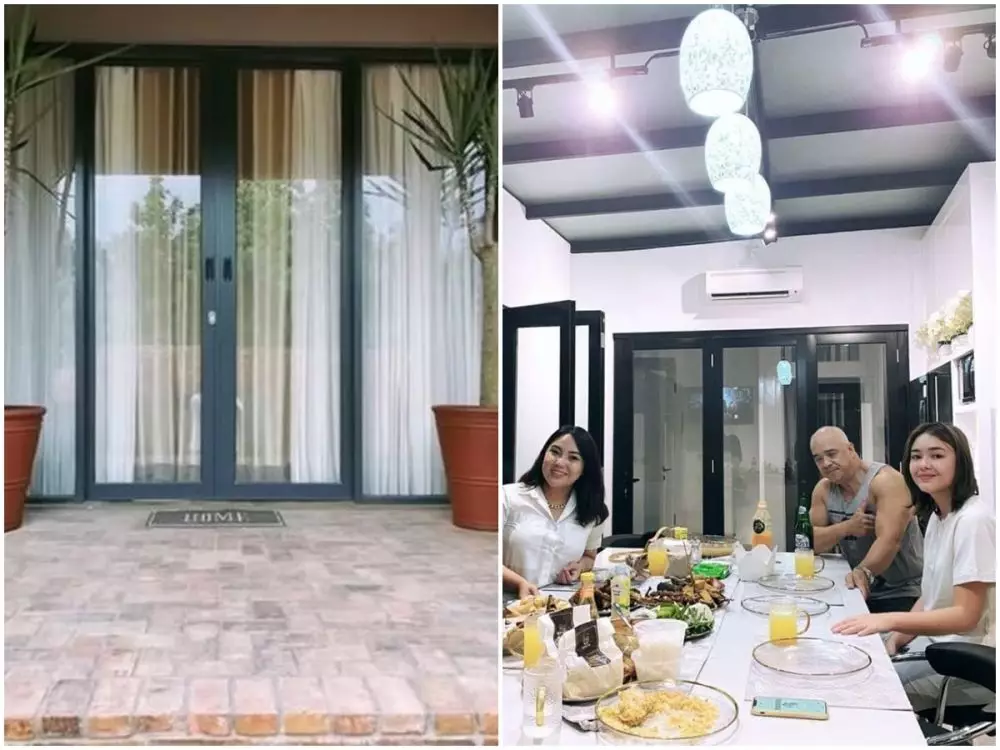 beda rumah arya dan amanda © 2021 Instagram