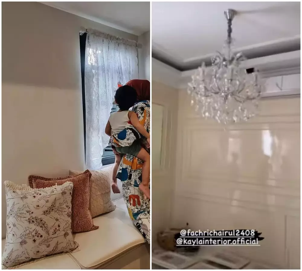 beda rumah arya dan amanda © 2021 Instagram