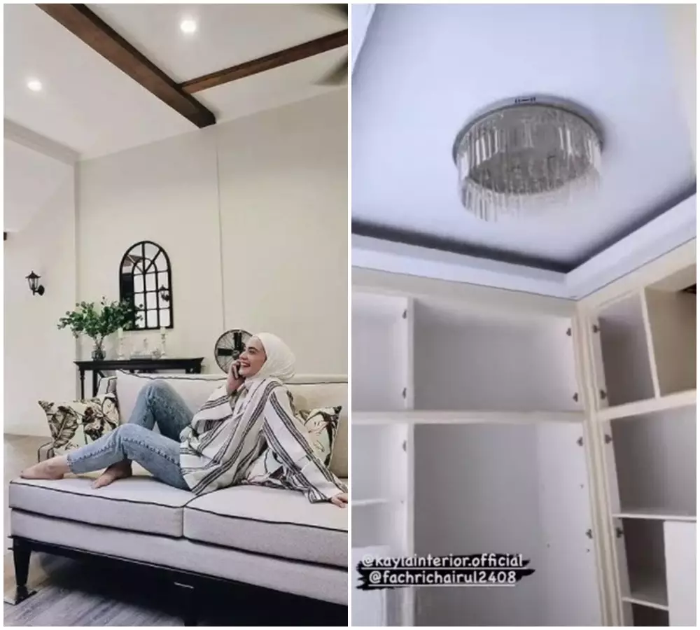 beda rumah arya dan amanda © 2021 Instagram