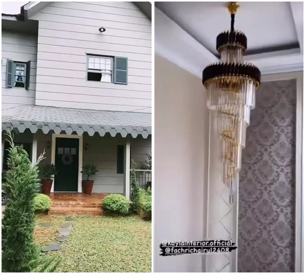 beda rumah arya dan amanda © 2021 Instagram