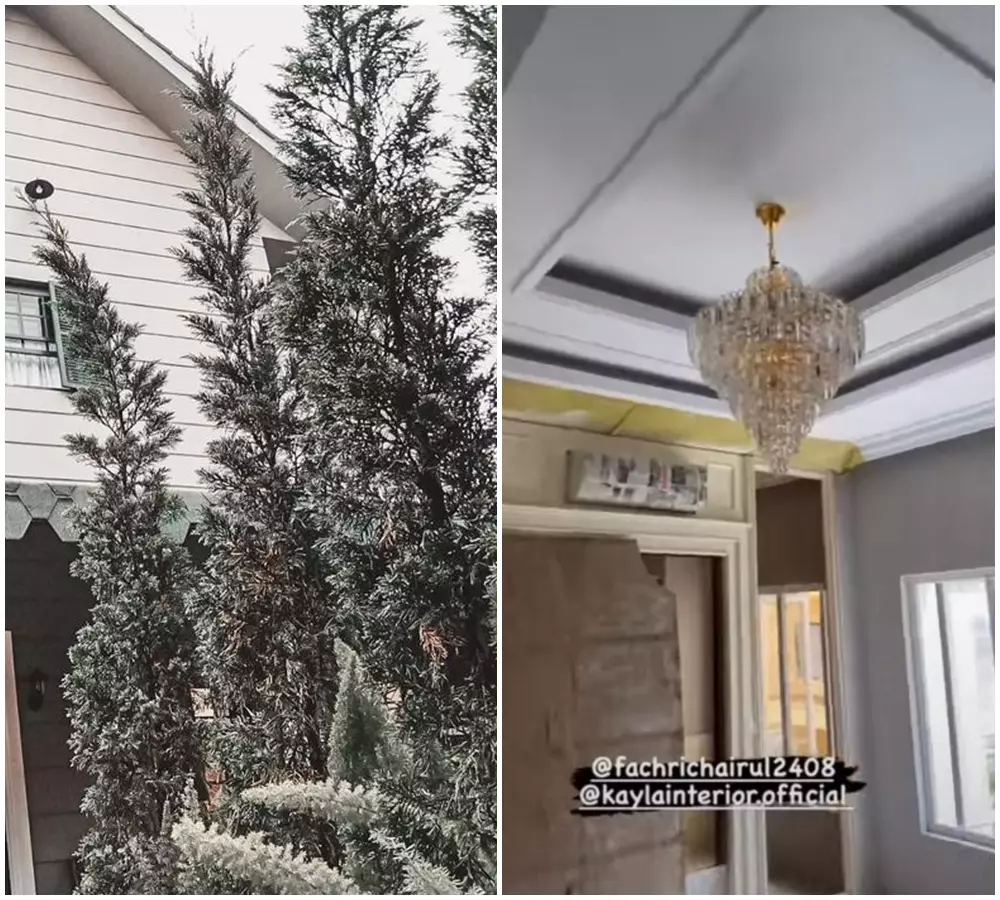 beda rumah arya dan amanda © 2021 Instagram