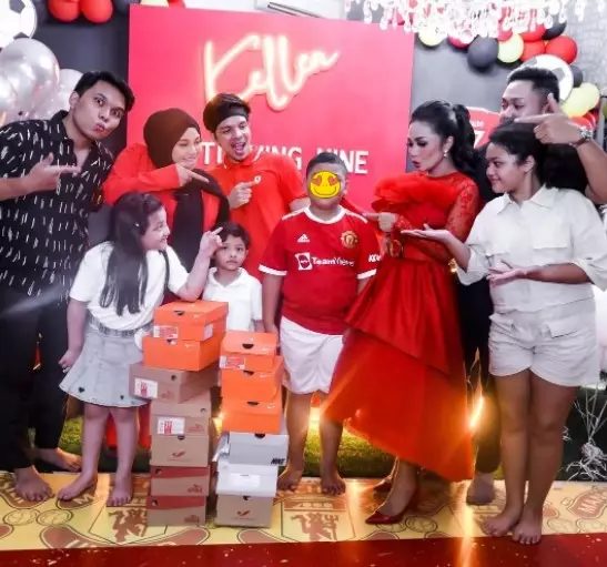 Momen Krisdayanti rayakan ultah Kellen © Instagram