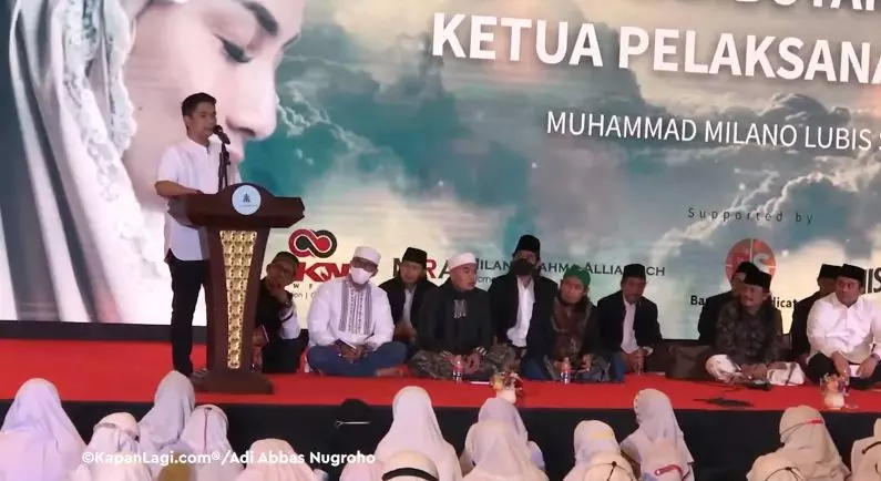 Momen tahlilan 40 hari Vanessa & Bibi © berbagai sumber