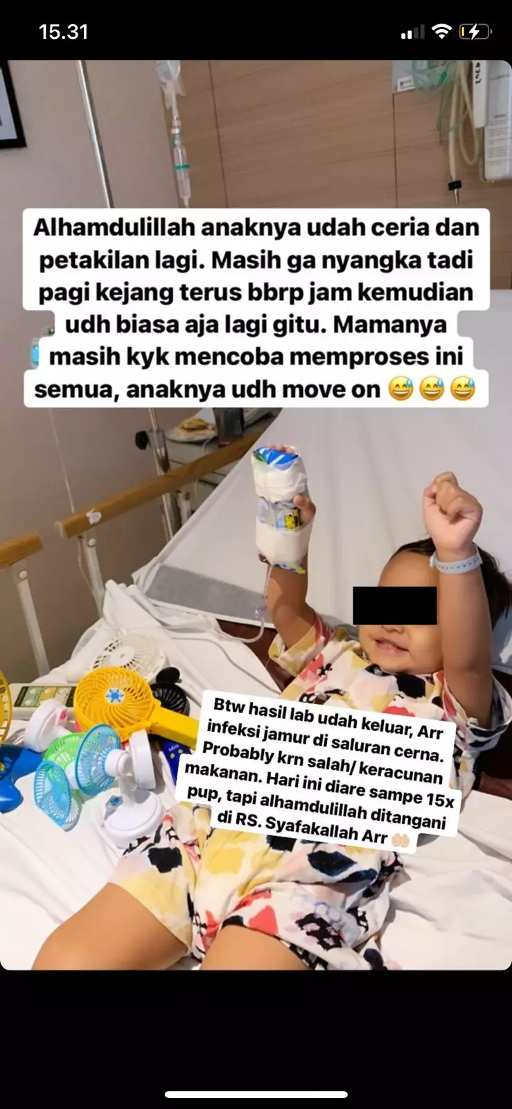 Anak Tasya Kamila sakit berbagai sumber