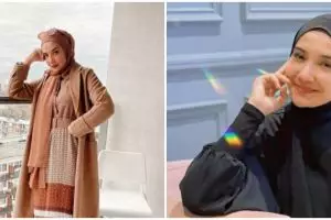 Ngopi di warung kaki lima, penampilan Zaskia Sungkar curi atensi