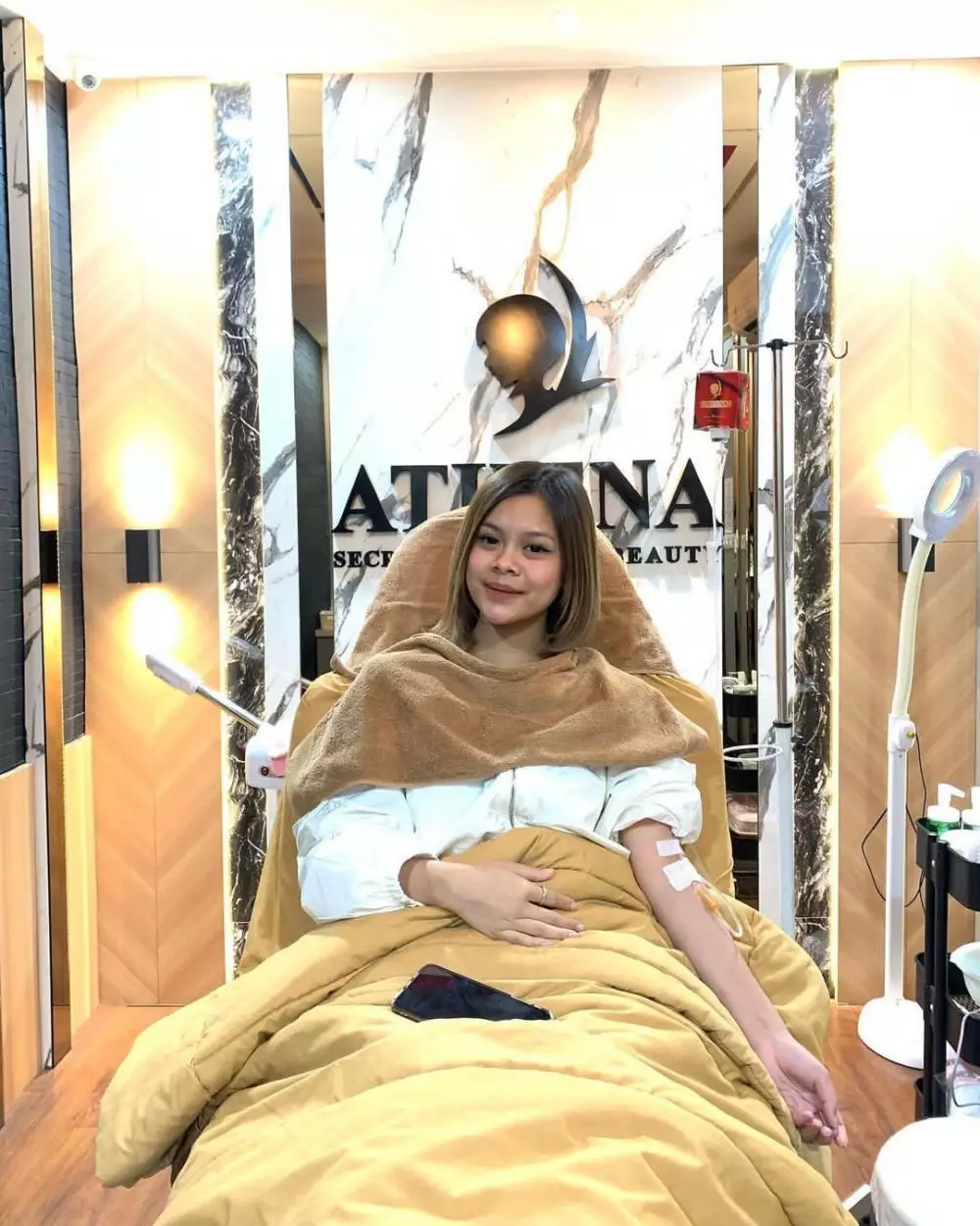 Perawatan kecantikan Meli LIDA Instagram