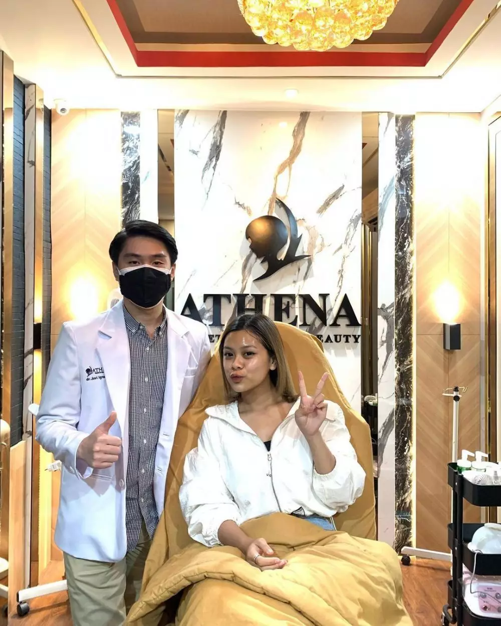 Perawatan kecantikan Meli LIDA Instagram