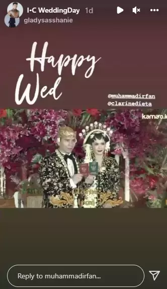 Momen pernikahan Ifan Govinda © berbagai sumber