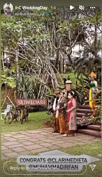 Momen pernikahan Ifan Govinda © berbagai sumber