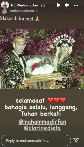 Momen pernikahan Ifan Govinda © berbagai sumber