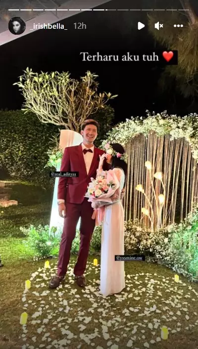 aditya zoni lamaran © 2021 Instagram