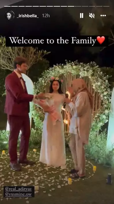 aditya zoni lamaran © 2021 Instagram