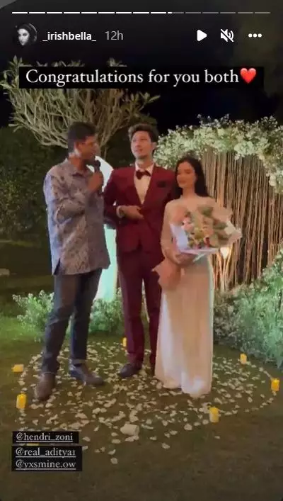 aditya zoni lamaran © 2021 Instagram