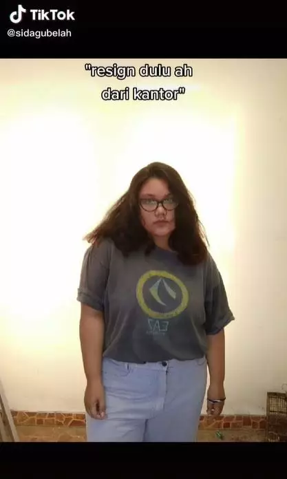 resign berhasil diet © 2021 TikTok resign berhasil diet © 2021 TikTok