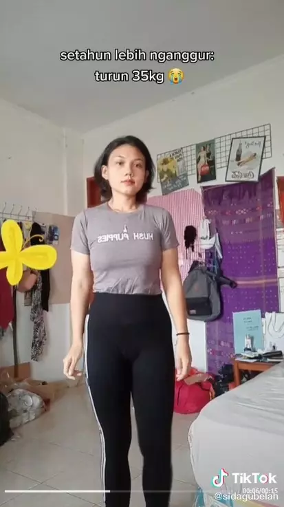 resign berhasil diet © 2021 TikTok resign berhasil diet © 2021 TikTok