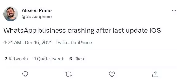 3 Fakta bug WhatsApp iOS 15 Desember © 2021 brilio.net 3 Fakta bug WhatsApp iOS 15 Desember © 2021 brilio.net